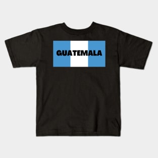 Guatemala in Guatemalan Flag Colors Kids T-Shirt